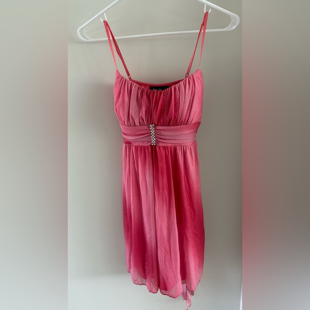 Ruby Rox Vibrant Pink Dress